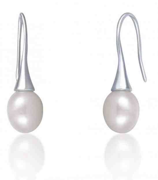 JVD Stříbrné náušnice s pravými sladkovodními perlami SVLE0373SH2P100 + 2 měsíce na vrácení zboží