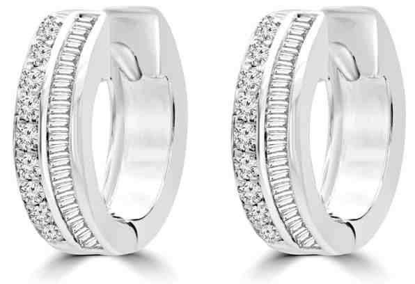 JVD Kruhové stříbrné náušnice se zirkony SVLE0833XH2BI00 + 2 měsíce na vrácení zboží