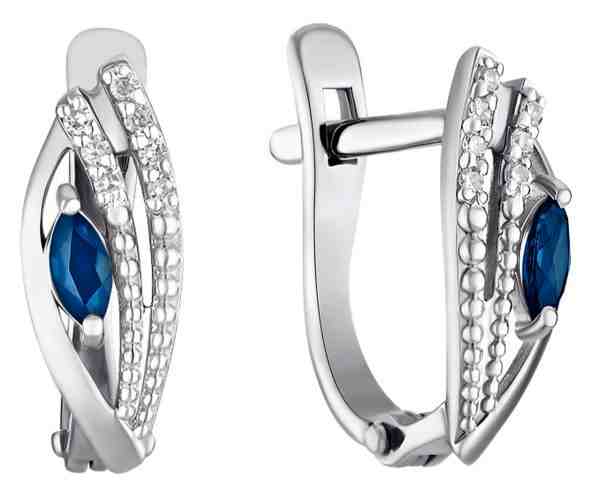 JVD Překrásné stříbrné náušnice se zirkony SVLE0862XH2M100 + 2 měsíce na vrácení zboží