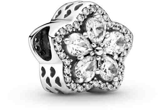 Pandora Třpytivý stříbrný korálek Sparkling Snowflake 799224C01 + 2 měsíce na vrácení zboží