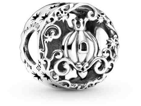 Pandora Stříbrný korálek Disney Popelčin půlnoční kočár 799197C00 + 2 měsíce na vrácení zboží