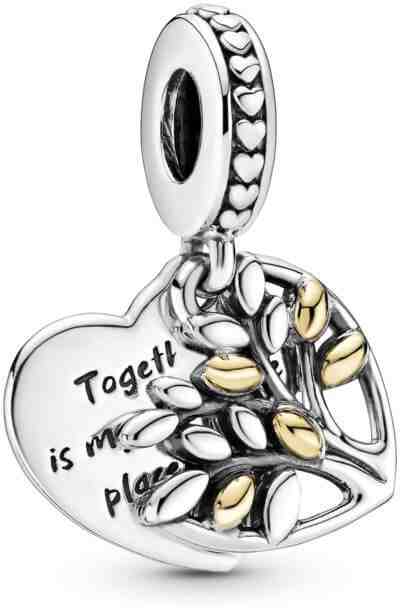 Pandora Něžný visací bicolor přívěsek Srdce a strom života 799161C00 + 2 měsíce na vrácení zboží