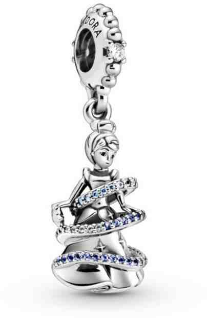 Pandora Stříbrný přívěsek Disney Popelčin kouzelný moment 799201C01 + 2 měsíce na vrácení zboží