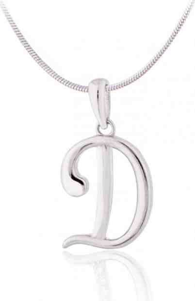 JVD Stříbrný přívěsek "D" SVLP0364XH2000D + 2 měsíce na vrácení zboží