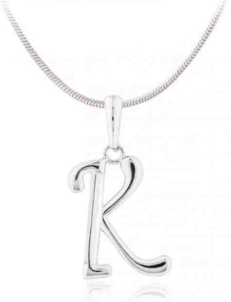 JVD Stříbrný přívěsek "K" SVLP0364XH2000K + 2 měsíce na vrácení zboží