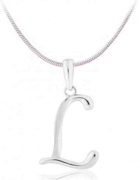 JVD Stříbrný přívěsek "L" SVLP0364XH2000L + 2 měsíce na vrácení zboží