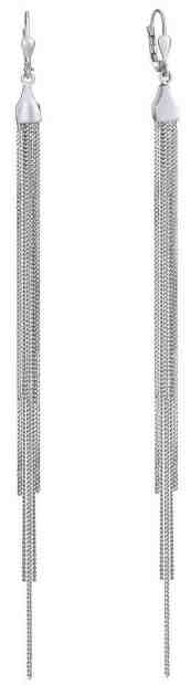 Silvego Řetízkové stříbrné náušnice SILVEGOB31648ZT + 2 měsíce na vrácení zboží