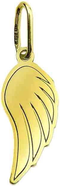 Brilio Něžný zlatý přívěsek Andělské křídlo PA7003 + 2 měsíce na vrácení zboží