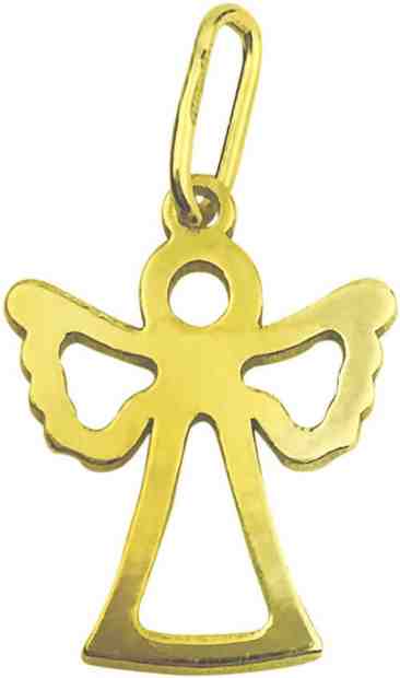 Brilio Něžný zlatý přívěsek Andělíček PA7006 + 2 měsíce na vrácení zboží