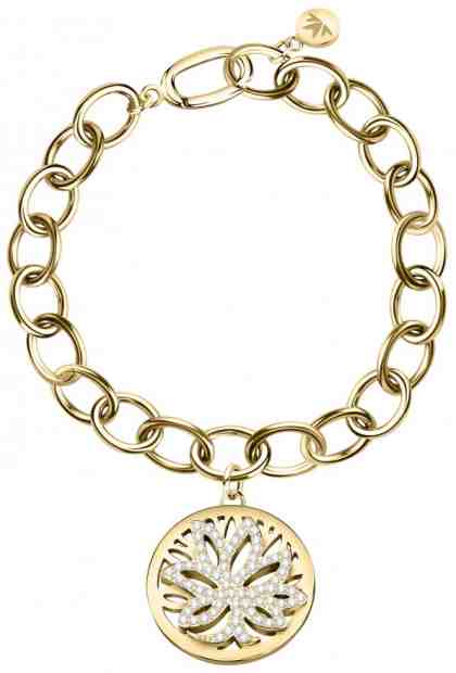 Morellato Třpytivý pozlacený náramek Strom života Loto SATD28 + 2 měsíce na vrácení zboží