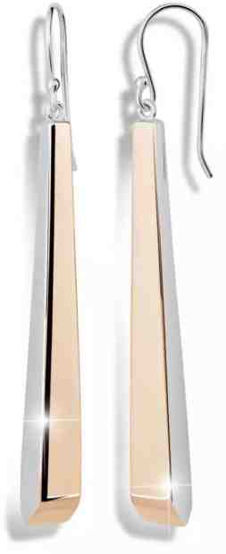 Modesi Pozlacené stříbrné náušnice M26015 + 2 měsíce na vrácení zboží