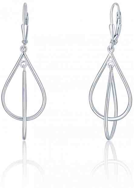 JVD Módní stříbrné náušnice SVLE0821XH20000 + 2 měsíce na vrácení zboží