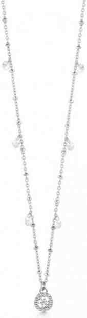 Guess Ocelový náhrdelník s třpytivými přívěsky Galastic Girl UBN20082 + 2 měsíce na vrácení zboží