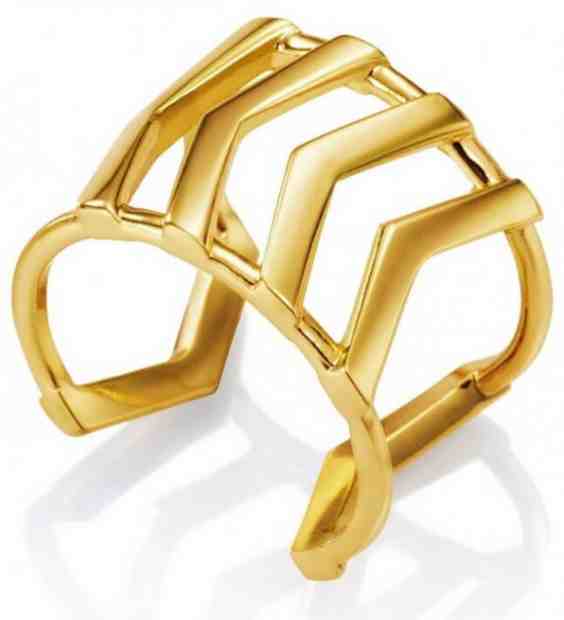 Viceroy Pozlacený designový prsten 3211A11212 + 2 měsíce na vrácení zboží