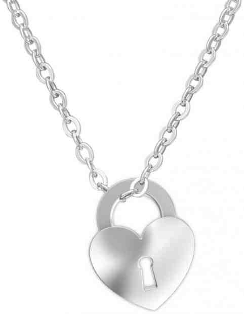 Praqia Originální stříbrný náhrdelník Rebeca KO6316_BR030_45 (řetízek, přívěsek) + 2 měsíce na vrácení zboží