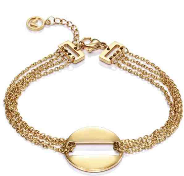 Viceroy Luxusní pozlacený náramek Air 75035P01012 + 2 měsíce na vrácení zboží