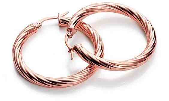 Viceroy Elegantní bronzové náušnice kruhy Fashion 6361E19017 + 2 měsíce na vrácení zboží