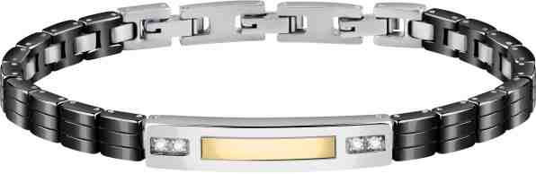 Morellato Luxusní pánský náramek z keramiky a oceli Gold SATM11 + 2 měsíce na vrácení zboží