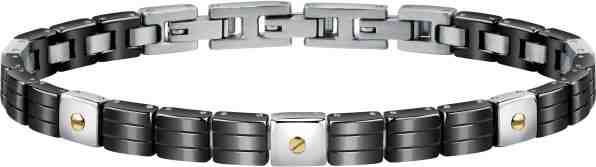 Morellato Pánský keramický náramek Gold SATM13 + 2 měsíce na vrácení zboží