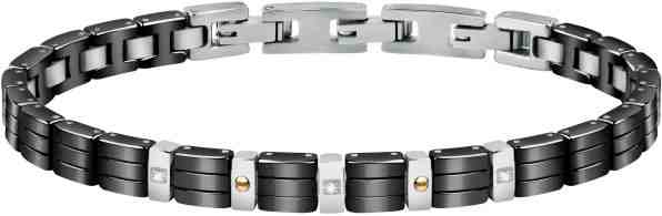 Morellato Pánský keramický náramek Gold SATM14 + 2 měsíce na vrácení zboží