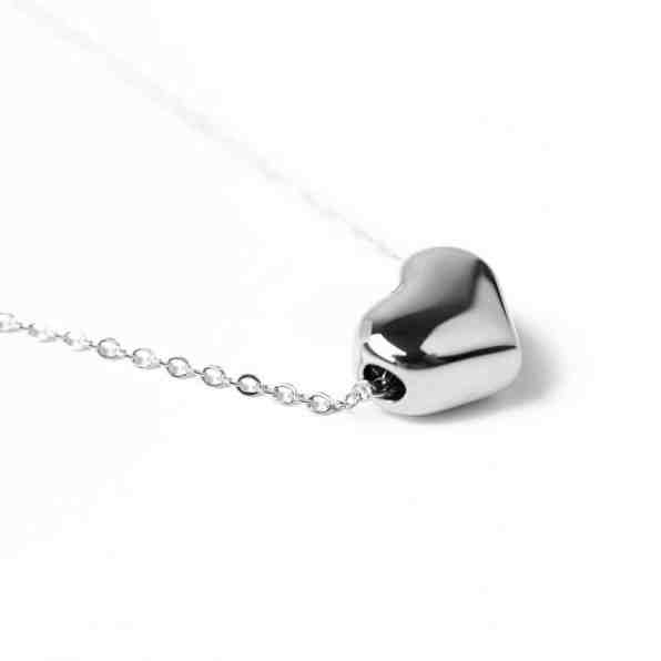 Vuch Něžný náhrdelník se srdíčkem Deep Love Silver + 2 měsíce na vrácení zboží