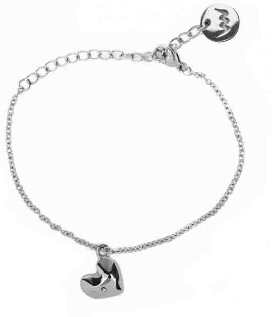 Vuch Romantický náramek s čirým krystalem Little Amour Silver + 2 měsíce na vrácení zboží