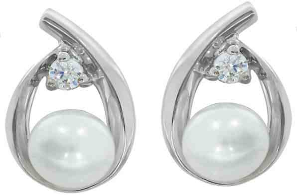 JVD Nadčasové perlové náušnice SVLE0875XH2P100 + 2 měsíce na vrácení zboží