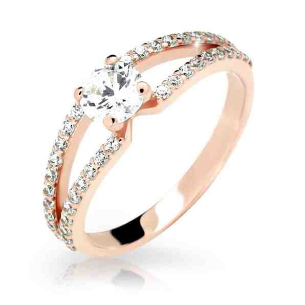 Cutie Jewellery Krásný třpytivý prsten Z6832-2358-10-X-4 48 mm + 2 měsíce na vrácení zboží