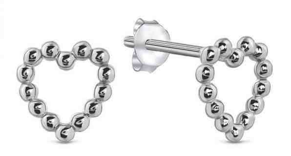 JVD Krásné minimalistické náušnice Srdíčka SVLE0390SH20000 + 2 měsíce na vrácení zboží