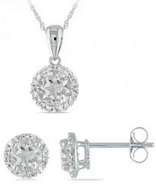 JVD Stříbrná sada šperků s drobnými zirkony SVLS0039SH2BI00 (přívěsek, náušnice) + 2 měsíce na vrácení zboží