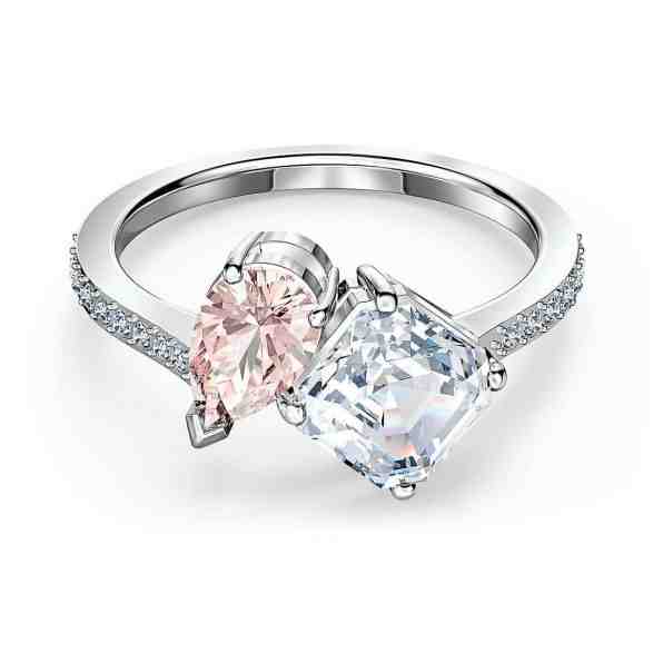 Swarovski Třpytivý prsten s krystaly Swarovski Attract Soul 55353 50 mm + 2 měsíce na vrácení zboží