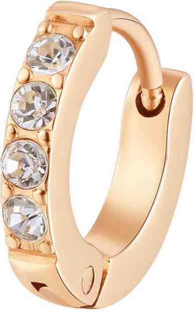 Brosway Bronzová single náušnice s krystaly Chakra BHKE038 + 2 měsíce na vrácení zboží