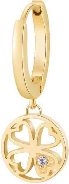 Brosway Pozlacená single náušnice pro štěstí Chakra BHKE002 + 2 měsíce na vrácení zboží