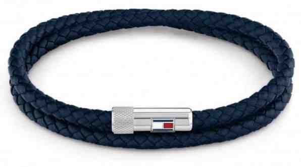 Tommy Hilfiger Dvojitý kožený náramek TH2790264S + 2 měsíce na vrácení zboží