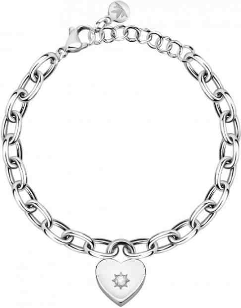 Morellato Zamilovaný náramek Srdce s krystalem Dolcevita SAUB11 + 2 měsíce na vrácení zboží