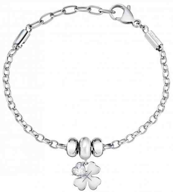 Morellato Stylový náramek Čtyřlístek Drops SCZ1125 + 2 měsíce na vrácení zboží