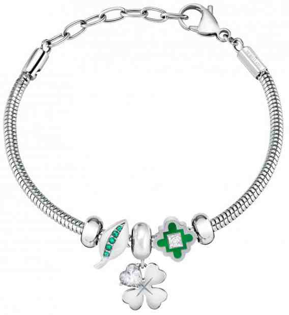 Morellato Stylový náramek Čtyřlístek Drops SCZ1129 + 2 měsíce na vrácení zboží