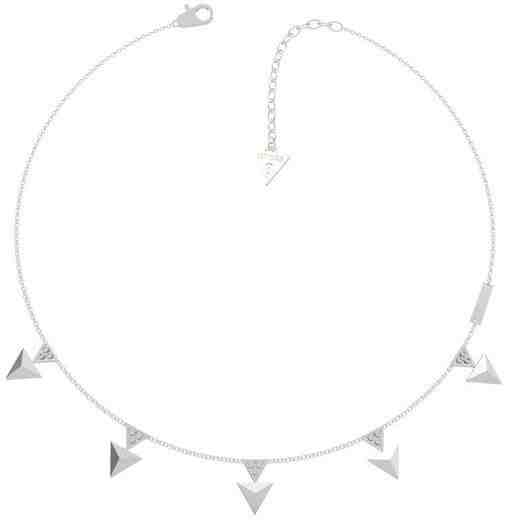 Guess Ocelový náhrdelník s přívěsky UBN70053 + 2 měsíce na vrácení zboží