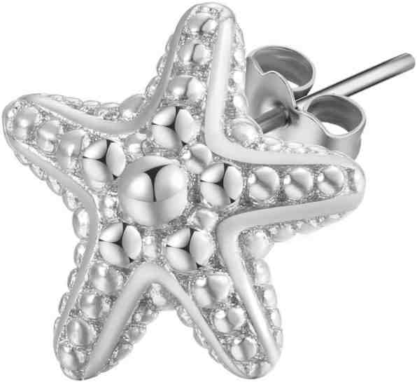 Rosato Stříbrná single náušnice Mořská hvězda Storie RZO031R + 2 měsíce na vrácení zboží