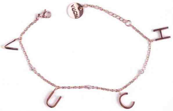 Vuch Elegantní ocelový náramek Narrow Rose Gold + 2 měsíce na vrácení zboží