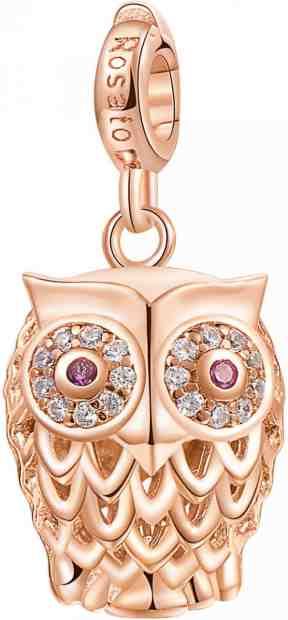 Rosato Bronzový přívěsek Sovička se zirkony Storie RZ002 + 2 měsíce na vrácení zboží