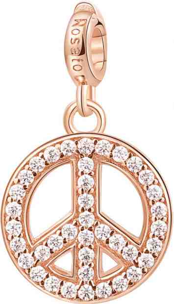 Rosato Bronzový přívěsek se zirkony Peace Storie RZ021 + 2 měsíce na vrácení zboží