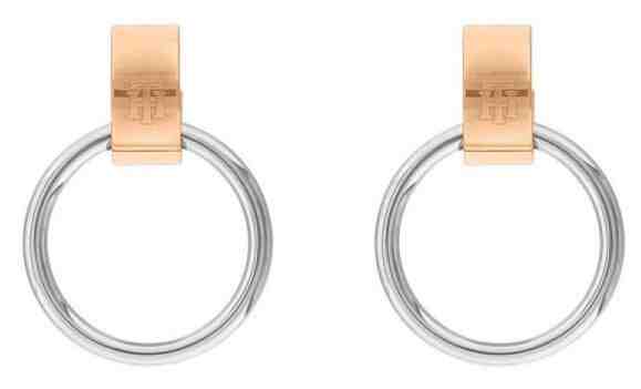 Tommy Hilfiger Luxusní ocelové bicolor náušnice TH2780395 + 2 měsíce na vrácení zboží