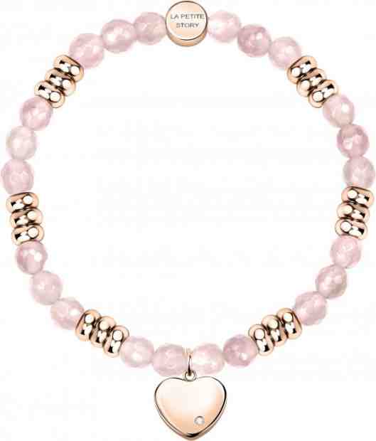 La Petite Story Korálkový náramek Srdce Save the Planet LPS05ATA18 + 2 měsíce na vrácení zboží
