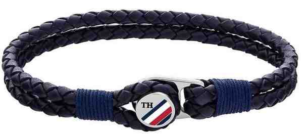 Tommy Hilfiger Moderní kožený náramek TH2790221S + 2 měsíce na vrácení zboží