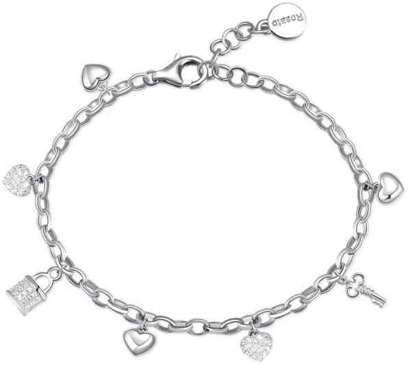 Rosato Stříbrný náramek s přívěsky Storie RZB036 + 2 měsíce na vrácení zboží