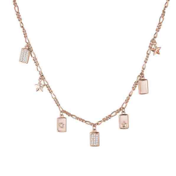 Rosato Bronzový náhrdelník s přívěsky Futura RZFU02 + 2 měsíce na vrácení zboží