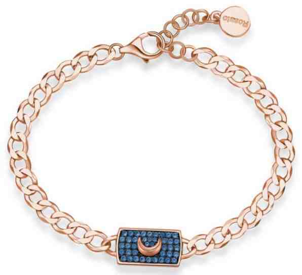 Rosato Bronzový náramek se zirkony Futura RZFU14 + 2 měsíce na vrácení zboží