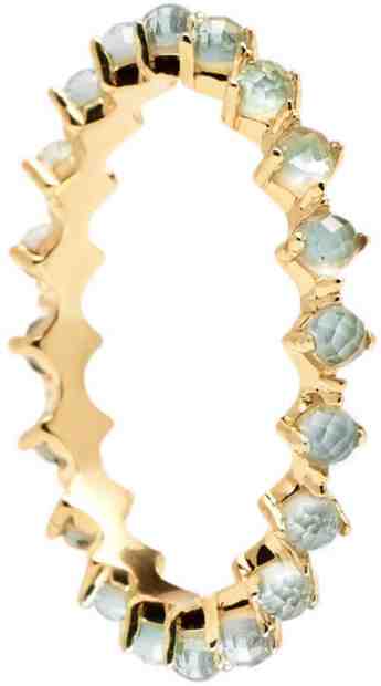 PDPAOLA Něžný pozlacený prsten se zirkony MINT BIRD Gold AN01-140 56 mm + 2 měsíce na vrácení zboží