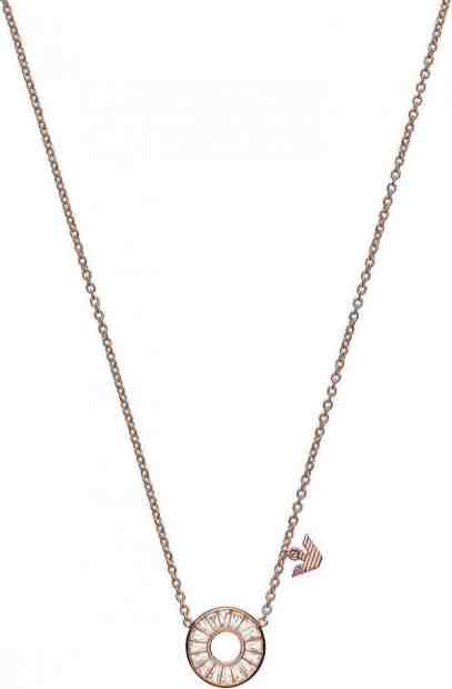 Emporio Armani Luxusní bronzový náhrdelník EG3457221 + 2 měsíce na vrácení zboží